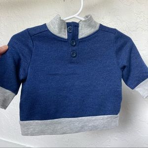 🐃NWOT- Navy & Grey Sweatshirt for Baby